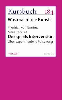 Design als Intervention - Friedrich von Borries - ebook