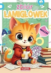 Zbiór łamigłówek z naklejkami -  - książka