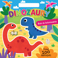 Dinozaury. Blok do kolorowania - zbiorowa praca - książka