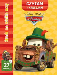 Czytam i naklejam. Strach ma wielkie oczy. Disney Pixar Auta -  - książka