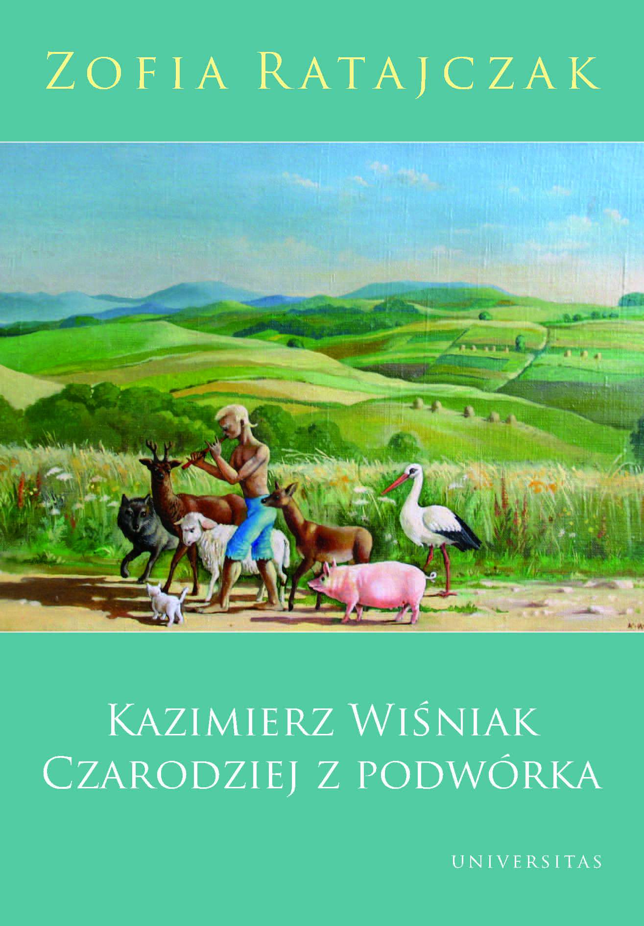 Okładka:Kazimierz Wiśniak. Czarodziej z podwórka. Wydanie drugie poprawione 