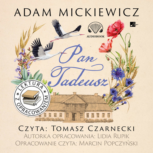 Okładka książki Pan Tadeusz. Lektura z opracowaniem