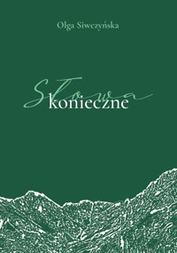 Słowa konieczne - Olga Siwczyńska - ebook + książka