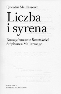 Liczba i syrena - Meillassoux Quentin - książka