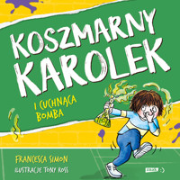 Koszmarny Karolek i cuchnąca bomba - Simon Francesca - audiobook + książka