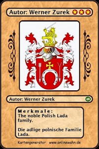 The noble Polish Lada family. Die adlige polnische Familie Lada. - Werner Zurek - ebook
