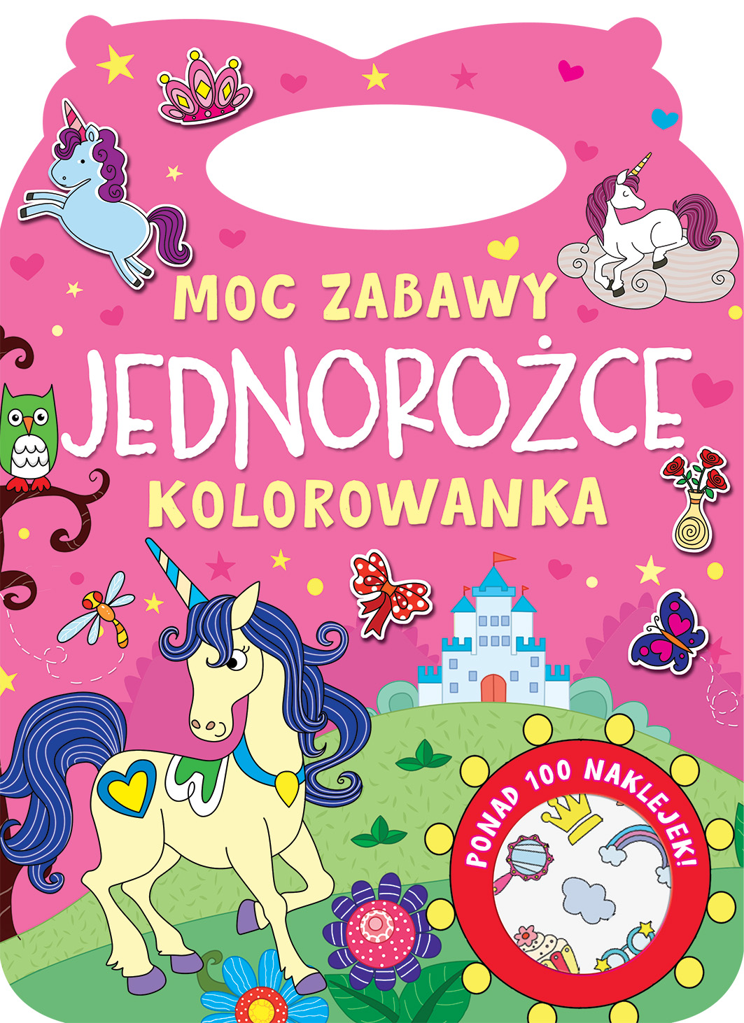 Moc zabawy. Jednorożce. Kolorowanka - zbiorowa praca - książka