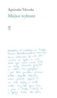 Miejsce wybrane - Taborska Agnieszka - książka