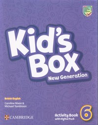 Kid's Box New Generation 6 Activity Book with Digital Pack - Nixon Caroline, Tomlinson Michael - książka