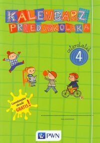 Kalendarz przedszkolaka Czterolatek Teczka + Czarodziejskie obrazki -  - książka