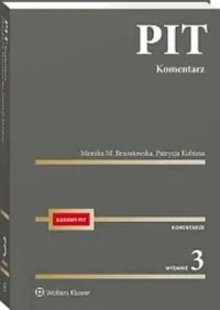 PIT Komentarz - Brzostowska Monika, Kubiesa Patrycja - książka