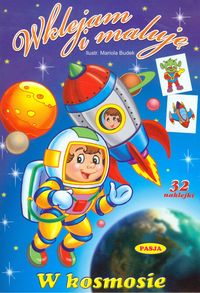 W kosmosie Wklejam i maluję -  - książka