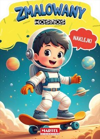 Zmalowany kosmos. Kolorowanka z naklejkami - Agata Niemirska - książka