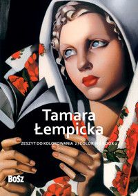 Tamara Łempicka - zeszyt do kolorowania 2 - Edyta Niemiec-Szywała - książka