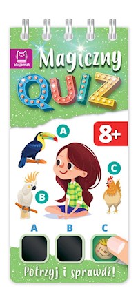 Magiczny quiz 8-latka Potrzyj i sprawdź! - Podgórska Anna - książka