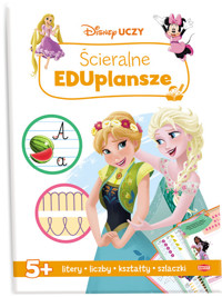 Disney Uczy Ścieralne EDUplansze -  - książka