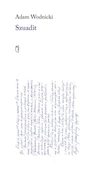 Szuadit - Adam Wodnicki - książka