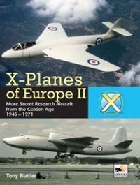 X-Planes of Europe II - Buttler Tony - książka