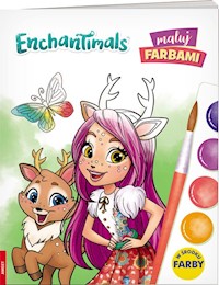 Enchantimals Maluj farbami -  - książka