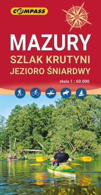 Mazury, Szlak Krutyni, Jezioro Śniardwy. Mapa turystyczna w skali 1: 60 000 - zbiorowa praca - książka