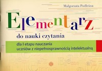 Elementarz do nauki czytania - Podleśna Małgorzata - książka