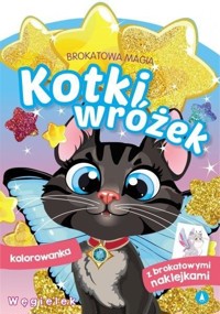 Brokatowa magia. Kotki wróżek. Węgielek - zbiorowa praca - książka