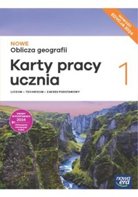 Nowe Oblicza geografii 1 Karty pracy ucznia zakres podstawowy Edycja 2024 - Maciążek Katarzyna - książka