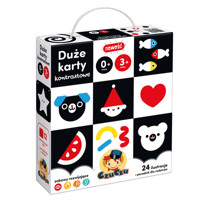 CzuCzu Duże karty kontrastowe -  - książka