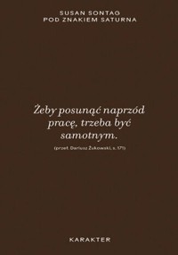 Pod znakiem Saturna - Sontag Susan - ebook + książka