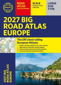 Philip`s 2027 Big Road Atlas of Europe - Philip`s Maps - książka