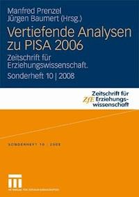 Vertiefende Analysen zu PISA 2006 -  - ebook