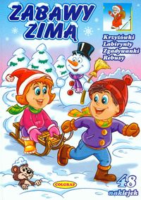 Zabawy zimą - - książka