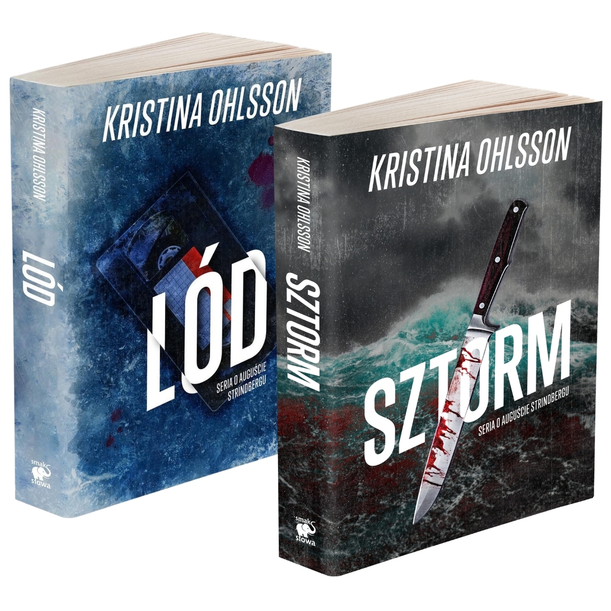 Pakiet - Seria o Auguście Strinbergu: Sztorm / Lód - Kristina Ohlsson - książka