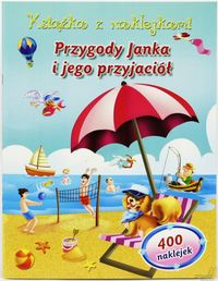 Przygody Janka i jego przyjaciół Książka z naklejkami -  - książka