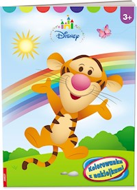 Disney Maluch Kolorowanka z naklejkami -  - książka