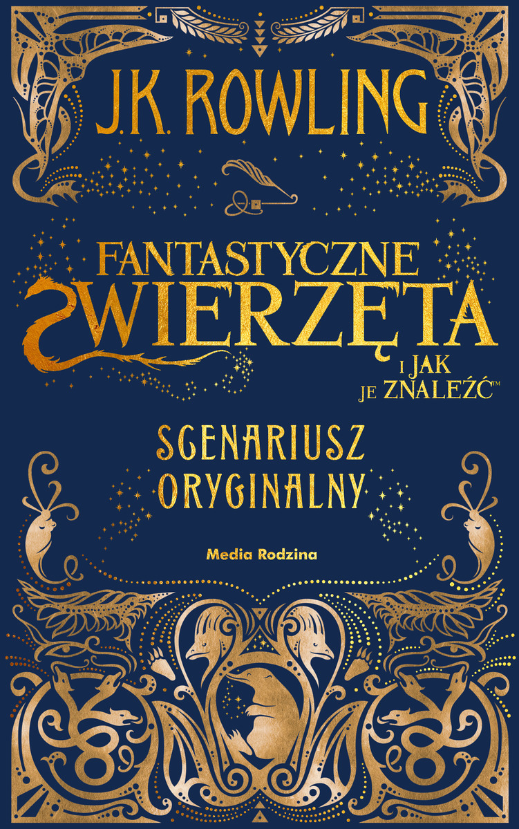 Fantastyczne zwierzęta i jak je znaleźć. Scenariusz oryginalny - JK Rowling - książka