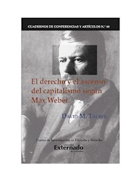 El derecho y el ascenso. Cuadernos de según Max Weber. Cuadernos de Conferencias y Artículos N. 60 - David M Trubek - ebook