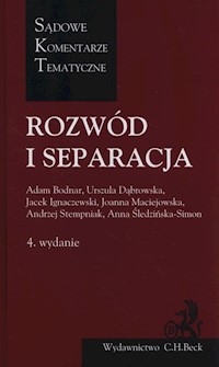 Rozwód i separacja - Bodnar Adam, Dąbrowska Urszula, Ignaczewski Jacek, Maciejowska Joanna, Stempniak Andrzej - książka