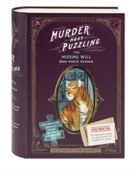 Murder Most Puzzling The Missing Will 500-Piece Puzzle - Stephanie von Reiswitz - książka