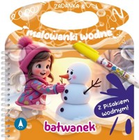 Zadanka & malowanki wodne. Bałwanek - Wioleta Żyłowska - książka