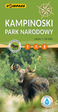 Kampinoski Park Narodowy. Mapa turystyczna w skali 1:50 000 (wersja wodoodporna) -  - książka