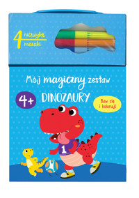 Mój magiczny zestaw. Dinozaury - zbiorowa praca - książka