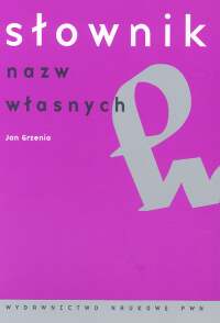 Słownik nazw własnych - Jan Grzenia - książka