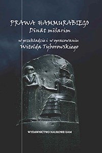 Prawa Hammurabiego Dinat mišarim - Tyborowski Witold - książka
