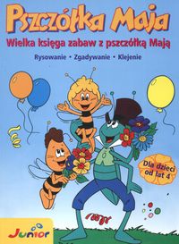 Pszczółka Maja Wielka księga zabaw z pszczółką Mają -  - książka