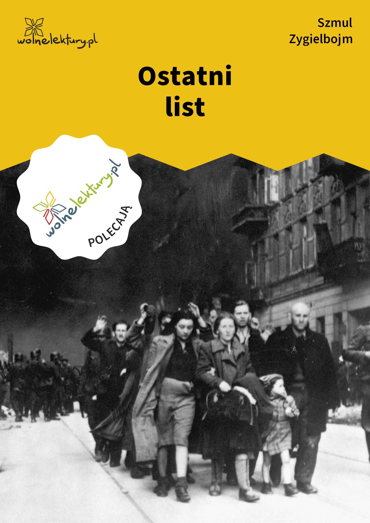 Okładka:Ostatni list 