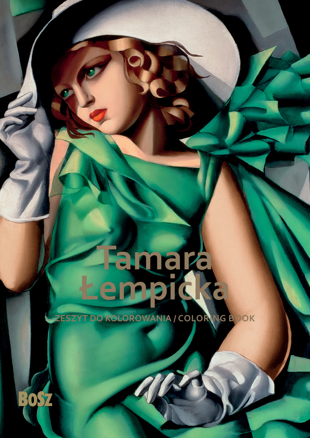 Tamara Łempicka. Zeszyt do kolorowania - Edyta Niemiec-Szywała - książka