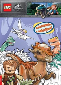 Lego Jurassic World Kolorowanka Z Naklejkami -  - książka
