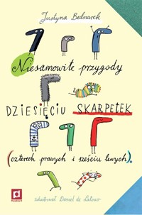 Niesamowite przygody dziesięciu skarpetek (czterech prawych i sześciu lewych) - Justyna Bednarek - książka
