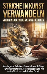 Striche in Kunst Verwandeln: Zeichnen Ohne Vorkenntnisse Beginnen - Janine Lorenz - ebook